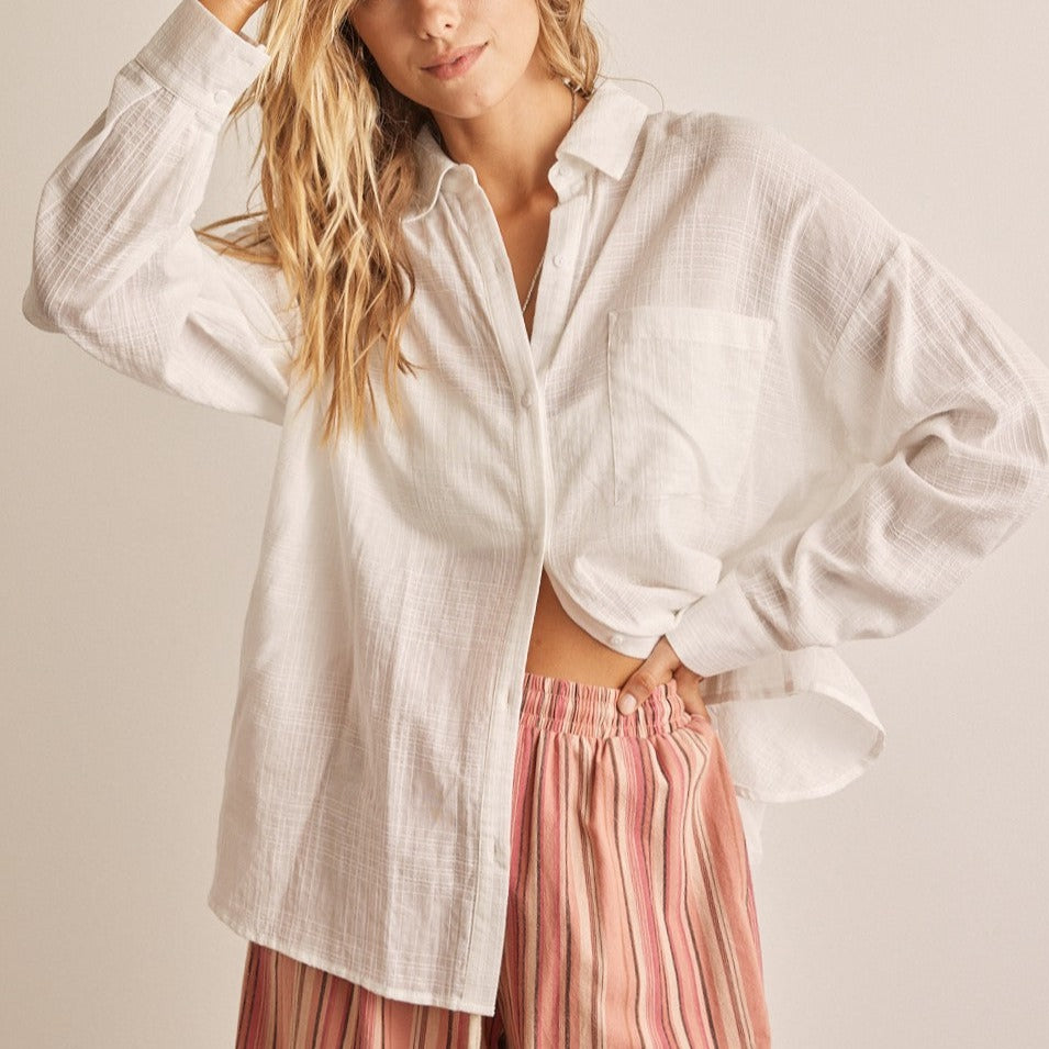 Sunset Haven | Button-Up Top