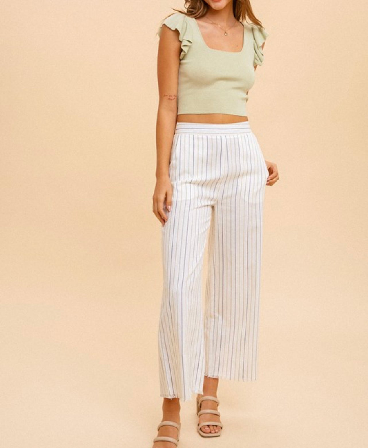 The Evelyn Striped | Pants