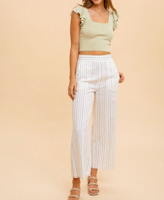 The Evelyn Striped | Pants