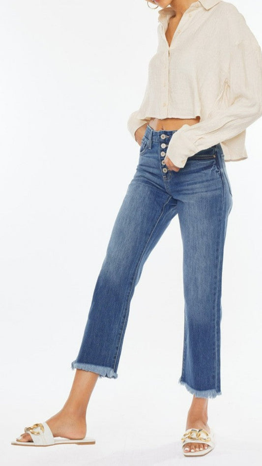 Fraya Straight-Leg | Denim