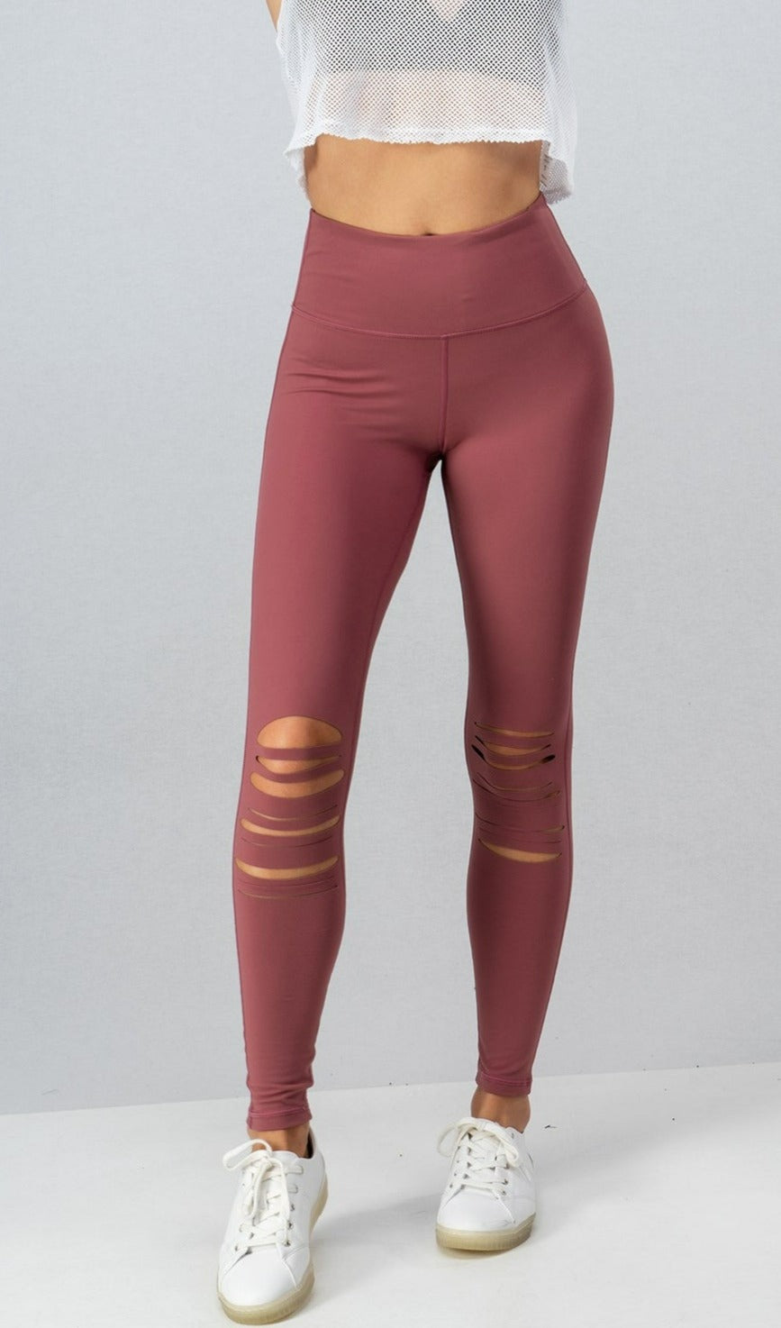 Above The Rest Leggings | Mauve